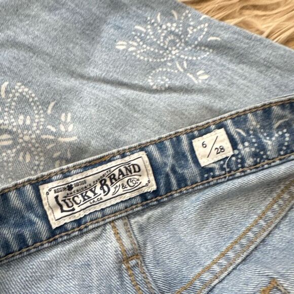 Lucky Brand Sienna Slim Boyfriend Jeans size 6/28 - Picture 3 of 6